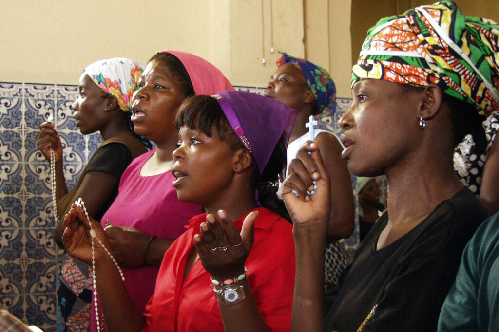Praying Women in Angola