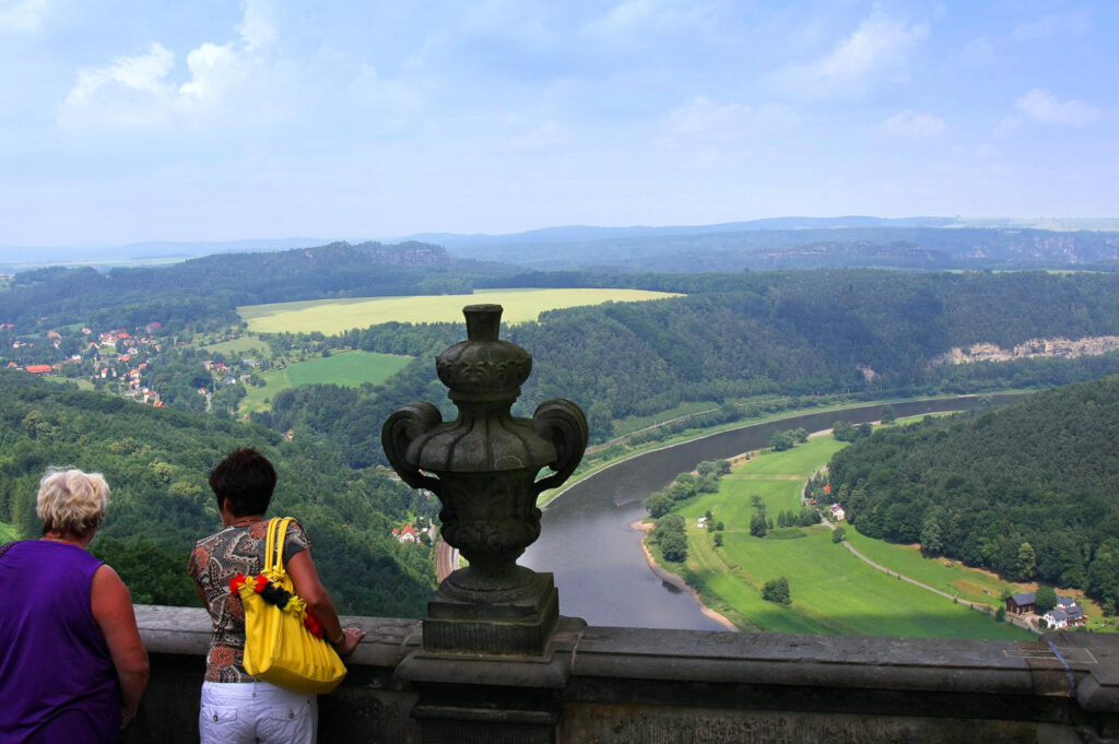 View of the Elbe River