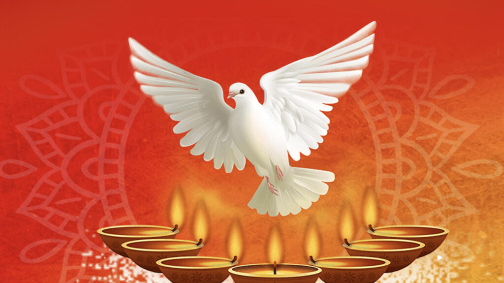 Holy Spirit, Seven Lit Candles