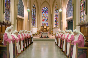 Adoration Monastery Choir Prayer