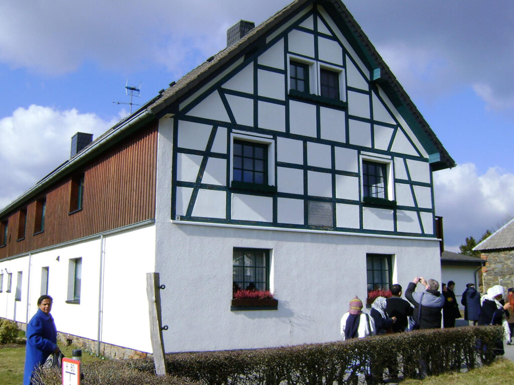 Helena Stollenwerk's (Mother Mary) family home in Rollesbroich, Germany