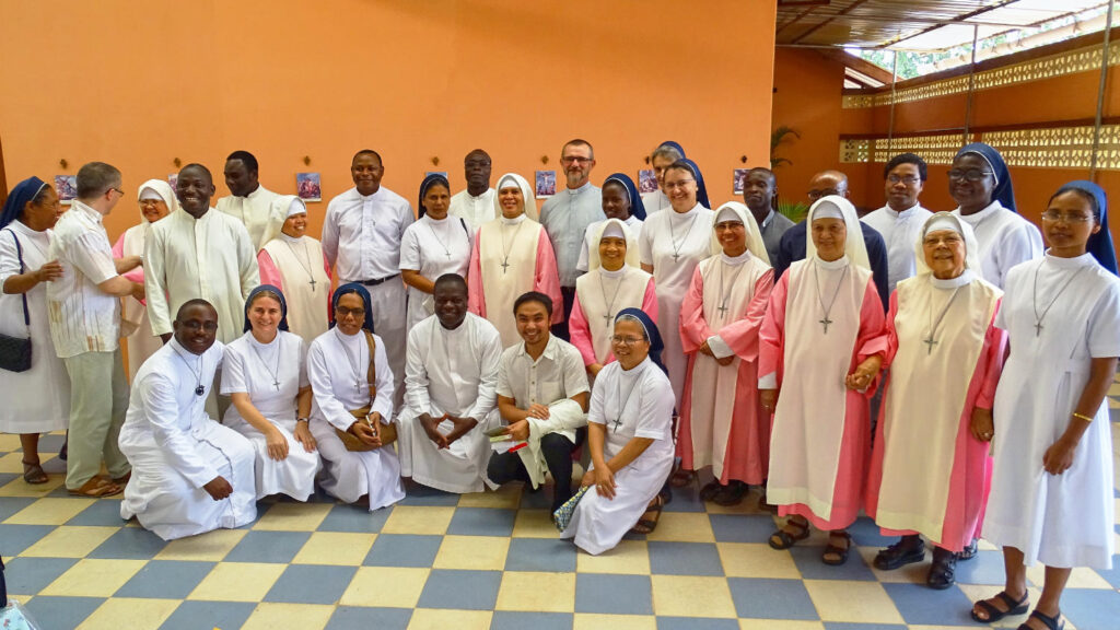Encuentro en el Convento SSpSAP en Lome, Togo