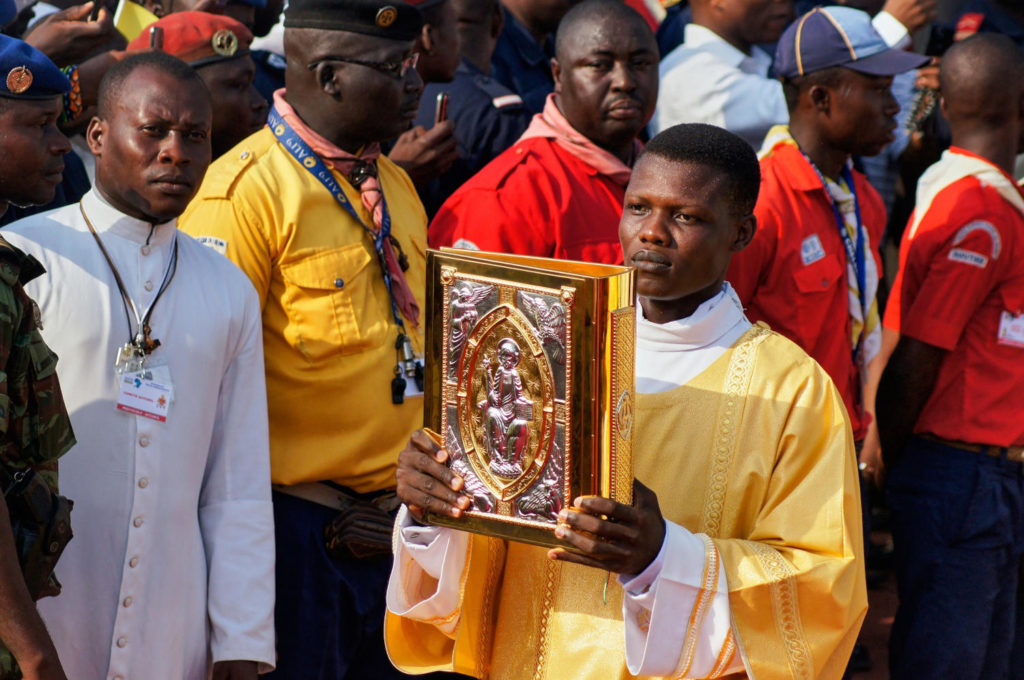 Intronization of the Bible - Visit of Benedict XVI in Benin