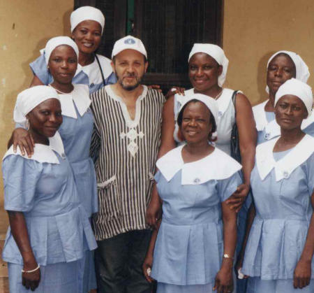 With some Christian mothers in Yendi, Gino Jiménez, SVD