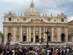 Saint Peter's Basilica during the canonisation of St. Arnold and St. Joseph Freinademetz